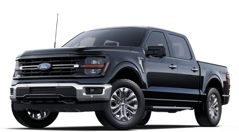 2025 Agate Black Metallic Ford F-150 XLT 4X4 Truck